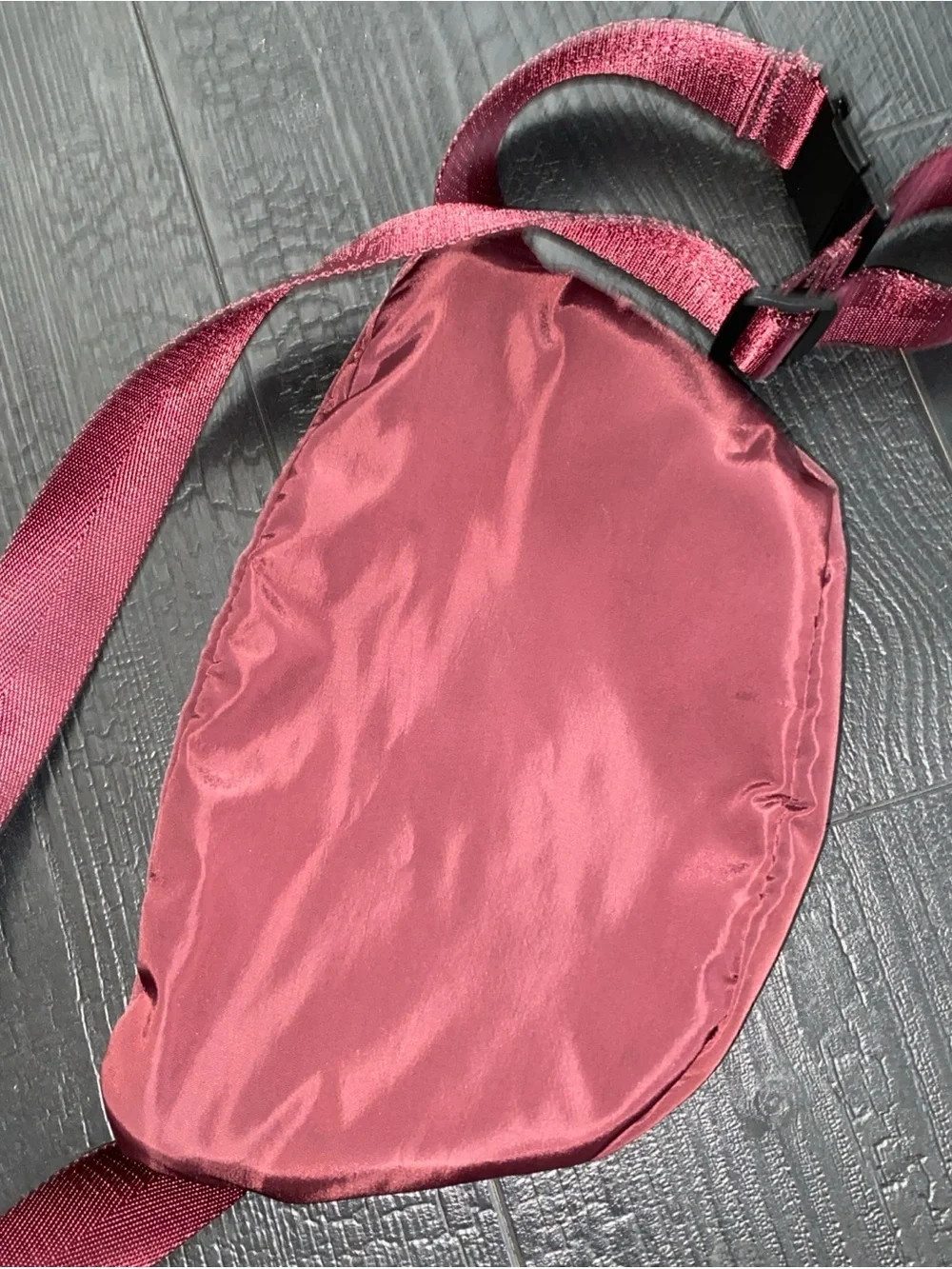 CALIA Carrie Underwood Women's Sling‎ Belt Bag Maroon Burgundy